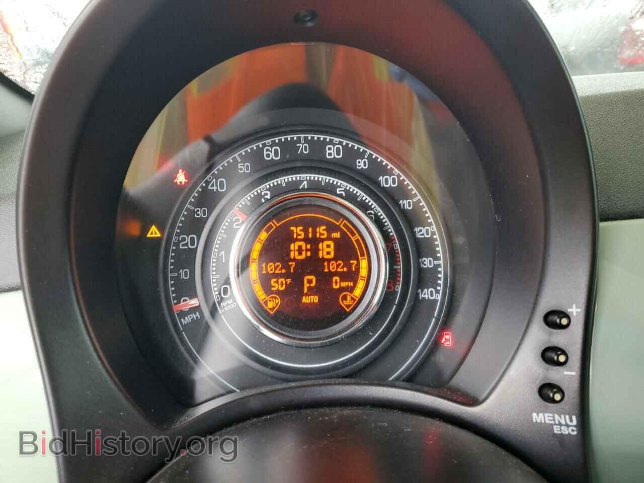 2012 FIAT 500 - VIN: 3C3CFFBR9CT110342 - Фото 9