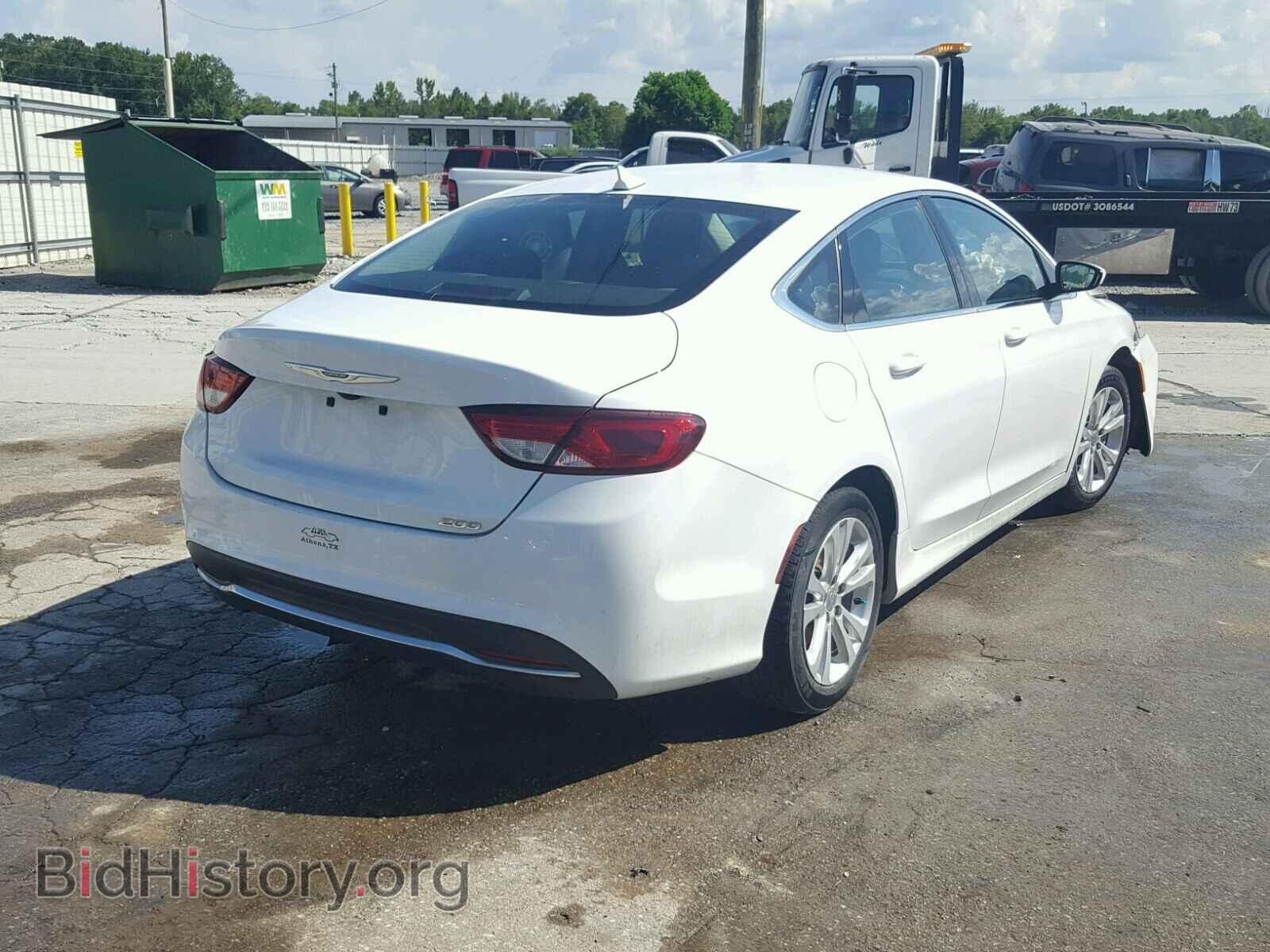 2016 CHRYSLER 200 - VIN: 1C3CCCAB4GN108662 - Фото 4