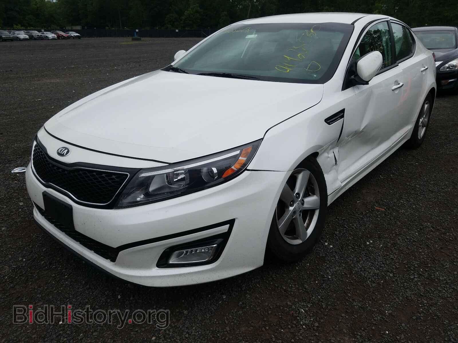 2015 KIA OPTIMA - VIN: KNAGM4A72F5562660 - Фото 2