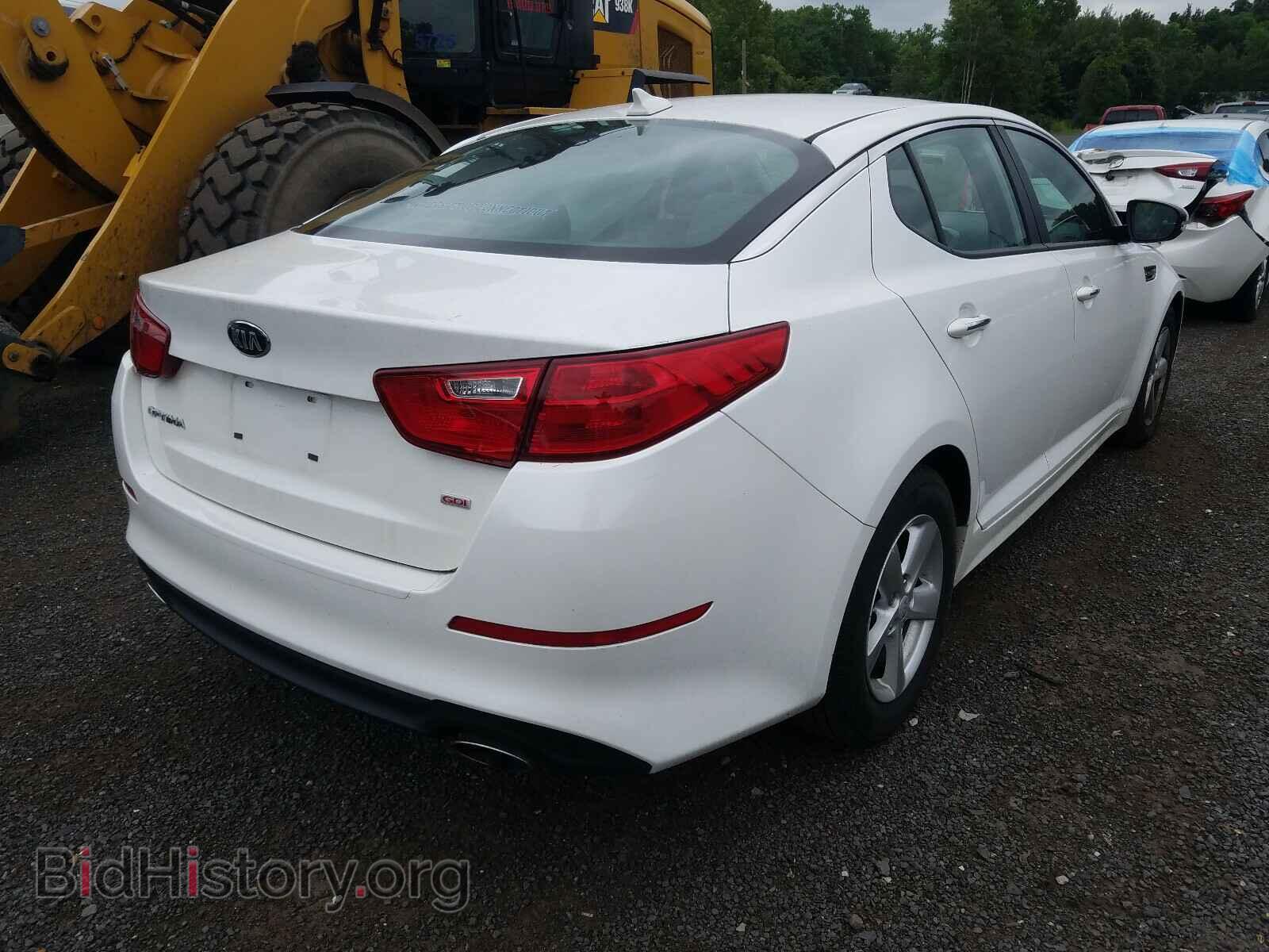 2015 KIA OPTIMA - VIN: KNAGM4A72F5562660 - Фото 4