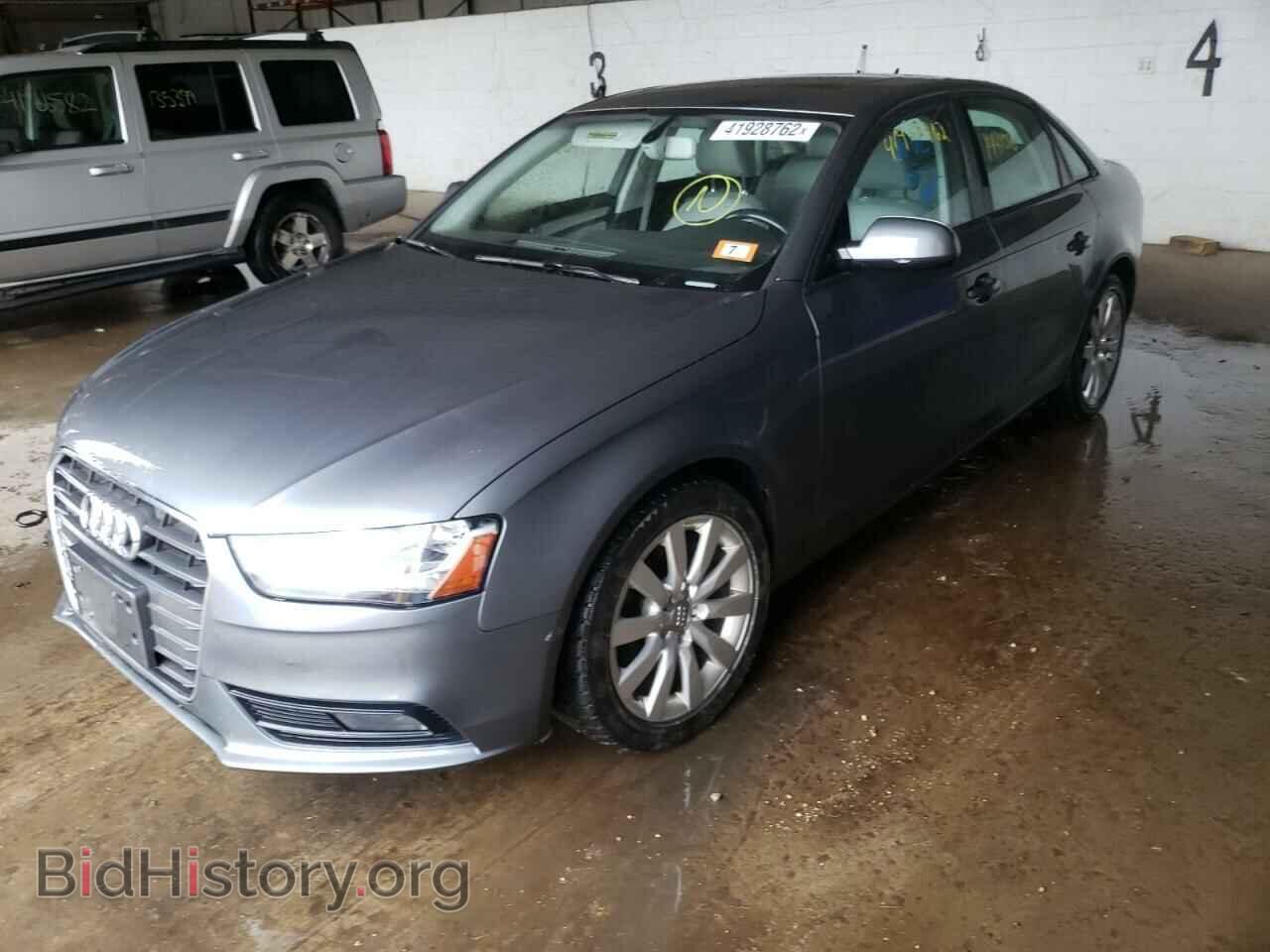 2013 AUDI A4 - VIN: WAUDFAFL7DA128658 - Фото 2