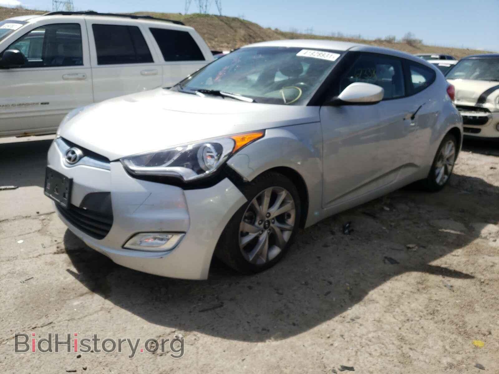 2017 HYUNDAI VELOSTER - VIN: KMHTC6AD2HU307548 - Фото 2