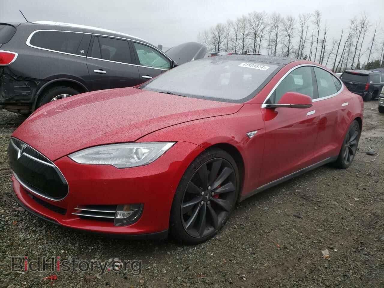 Photo 5YJSA1E46FF103697 - TESLA MODEL S 2015