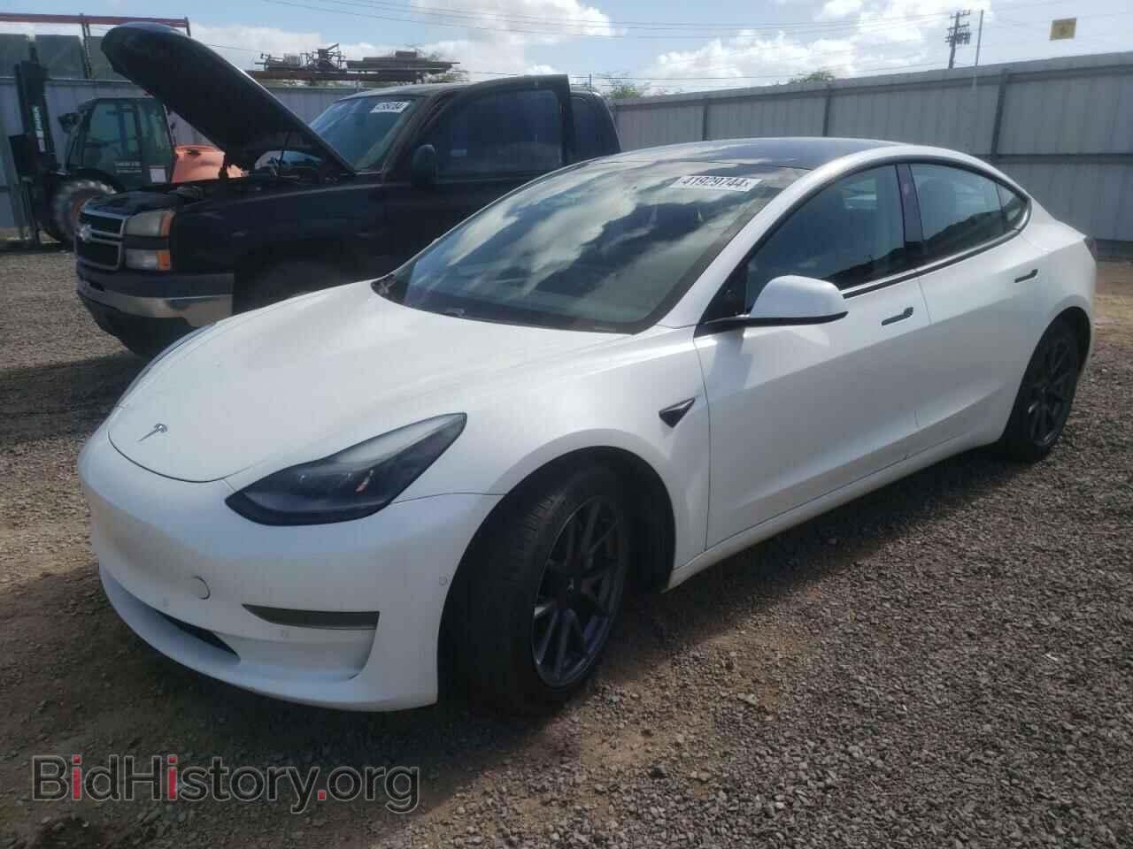 Photo 5YJ3E1EAXMF029079 - TESLA MODEL 3 2021