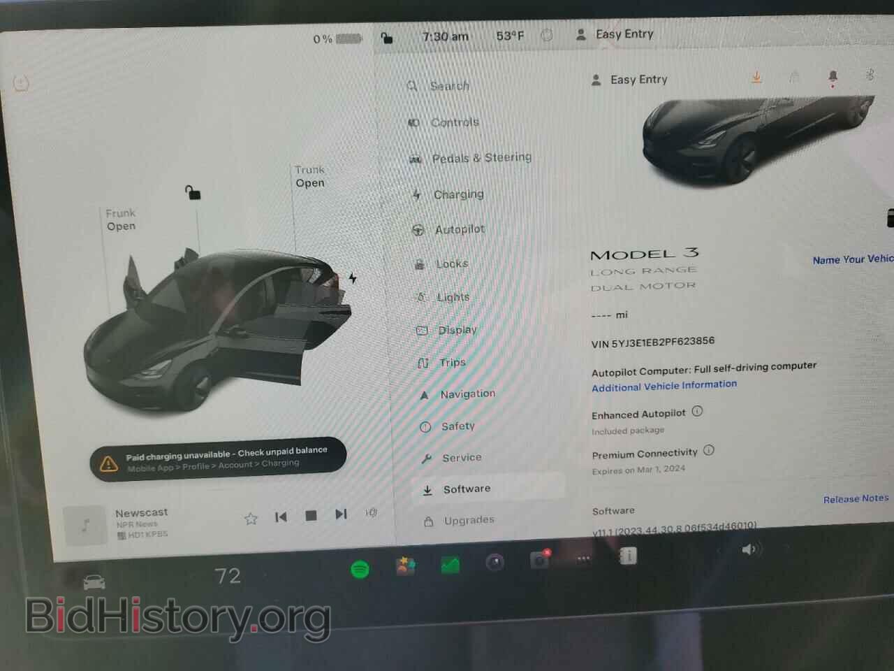 2023 TESLA MODEL 3 - VIN: 5YJ3E1EB2PF623856 - Photo 9