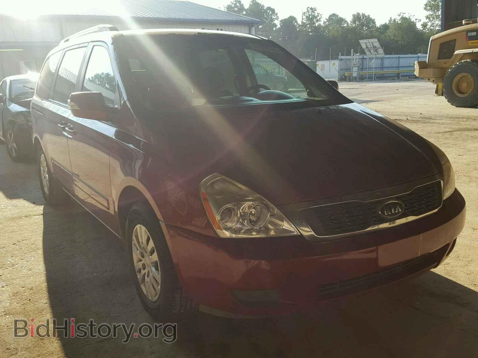 Фотография KNDMG4C70B6372841 - KIA SEDONA 2011