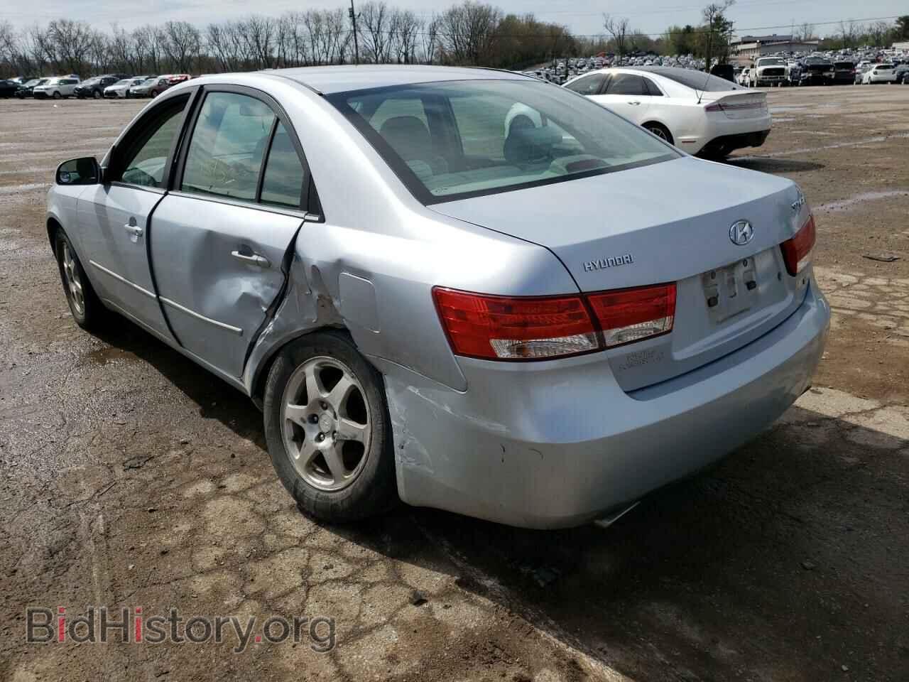 2006 HYUNDAI SONATA - VIN: 5NPEU46F56H070697 - Фото 3