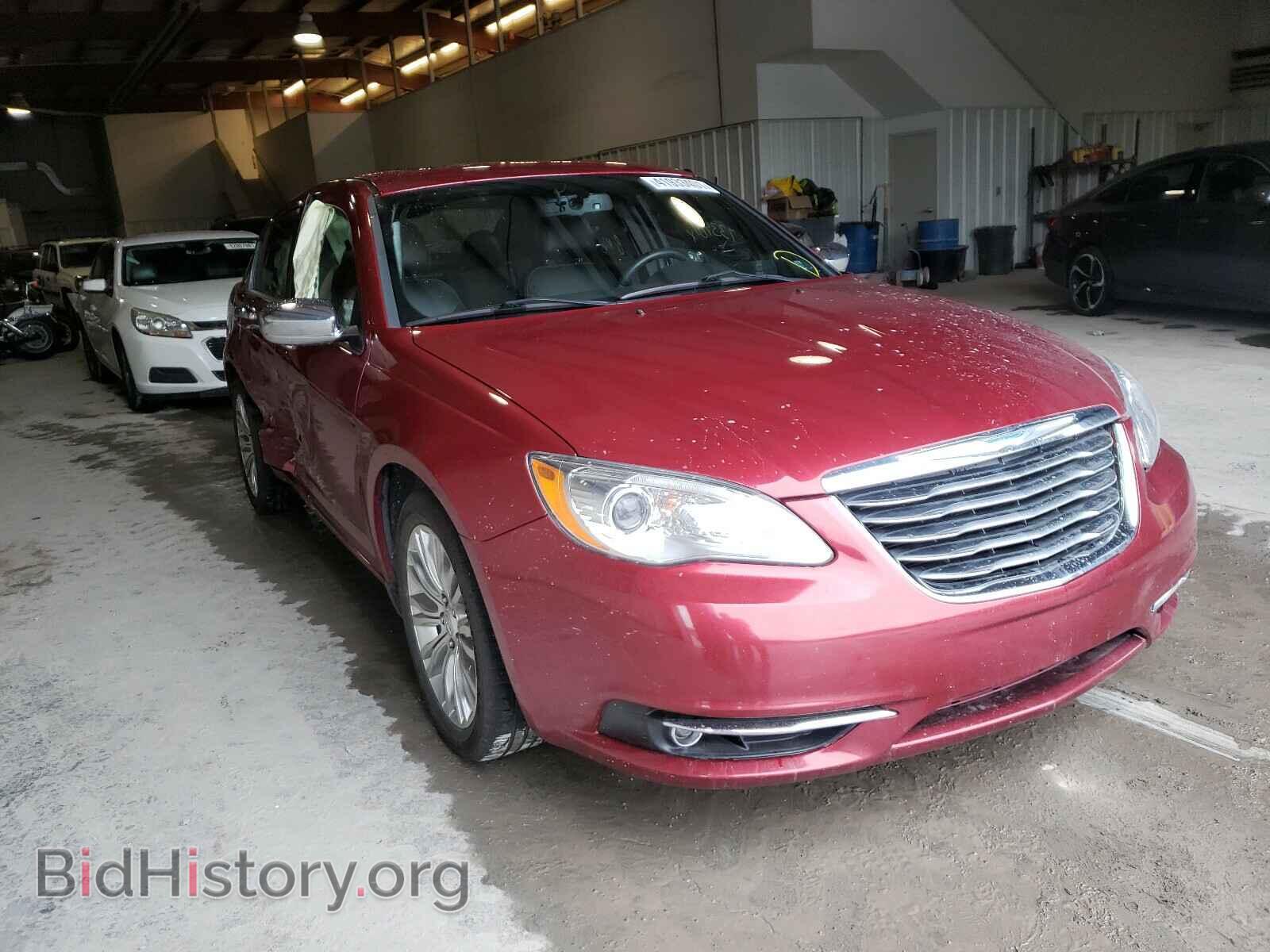 Фотография 1C3CCBCB4CN249409 - CHRYSLER 200 2012