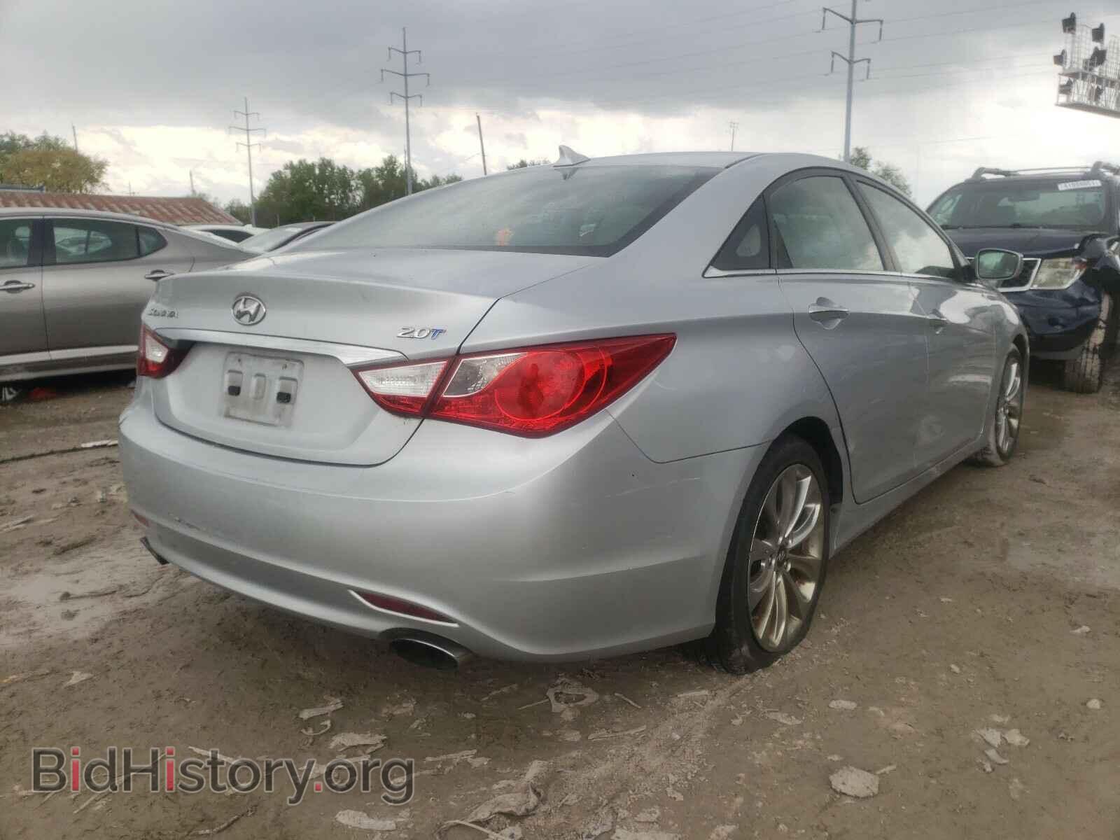 2012 HYUNDAI SONATA - VIN: 5NPEC4AB9CH418083 - Фото 4