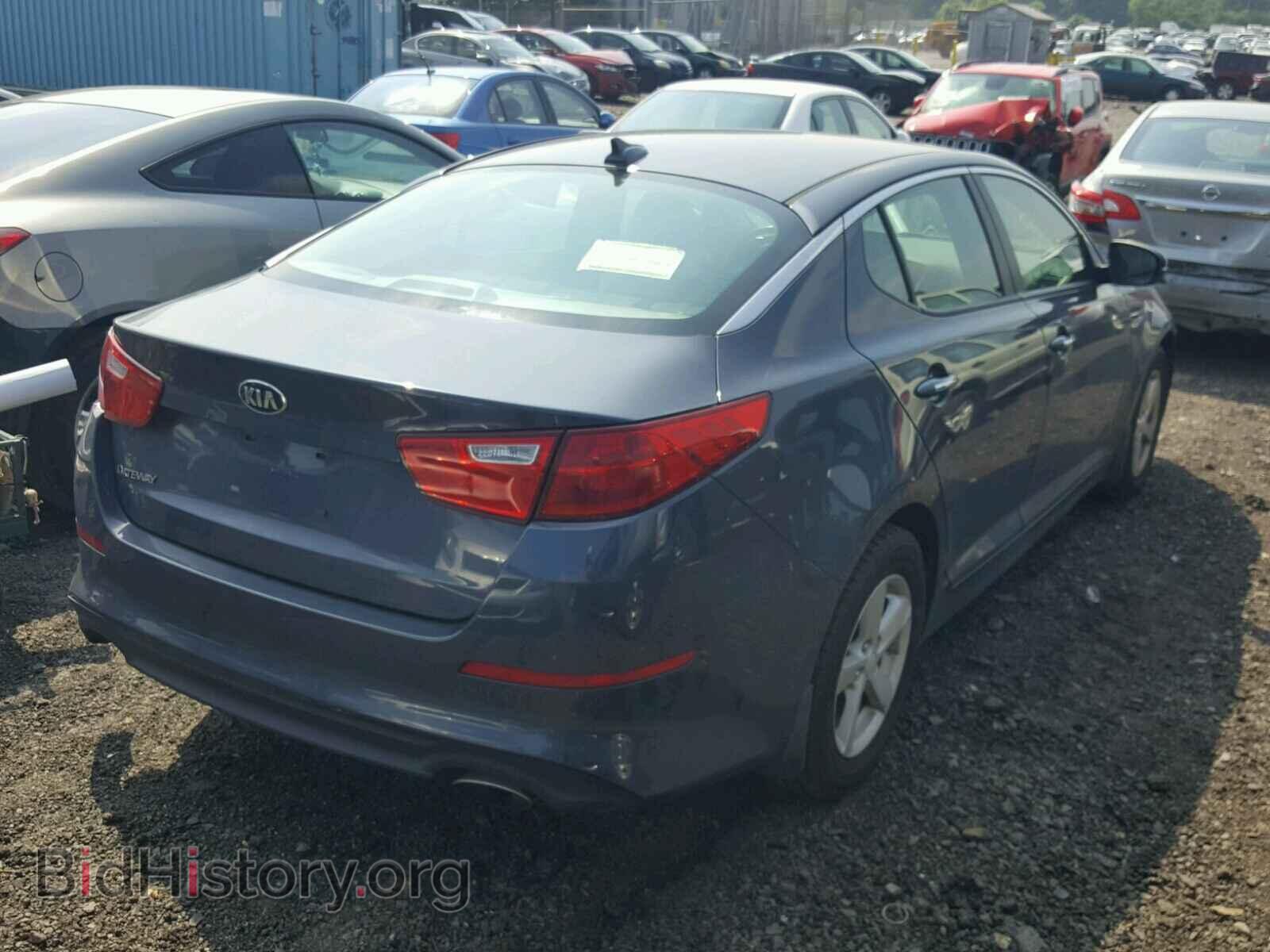 2015 KIA OPTIMA - VIN: KNAGM4A77F5541805 - Photo 4