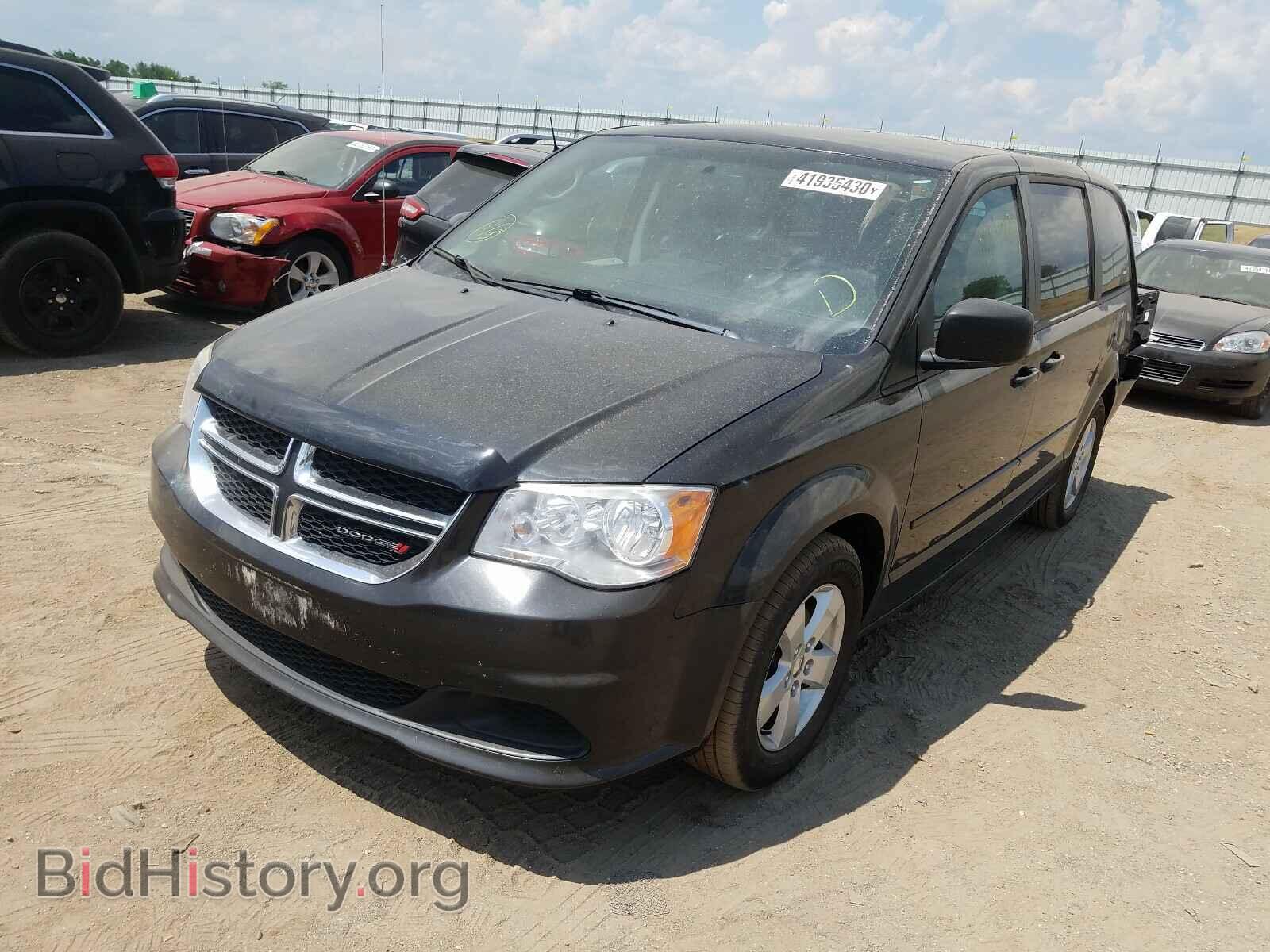 2013 DODGE CARAVAN - VIN: 2C4RDGBG9DR642372 - Photo 2