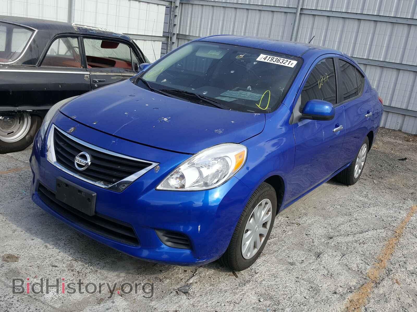 2012 NISSAN VERSA - VIN: 3N1CN7AP9CL847368 - Фото 2
