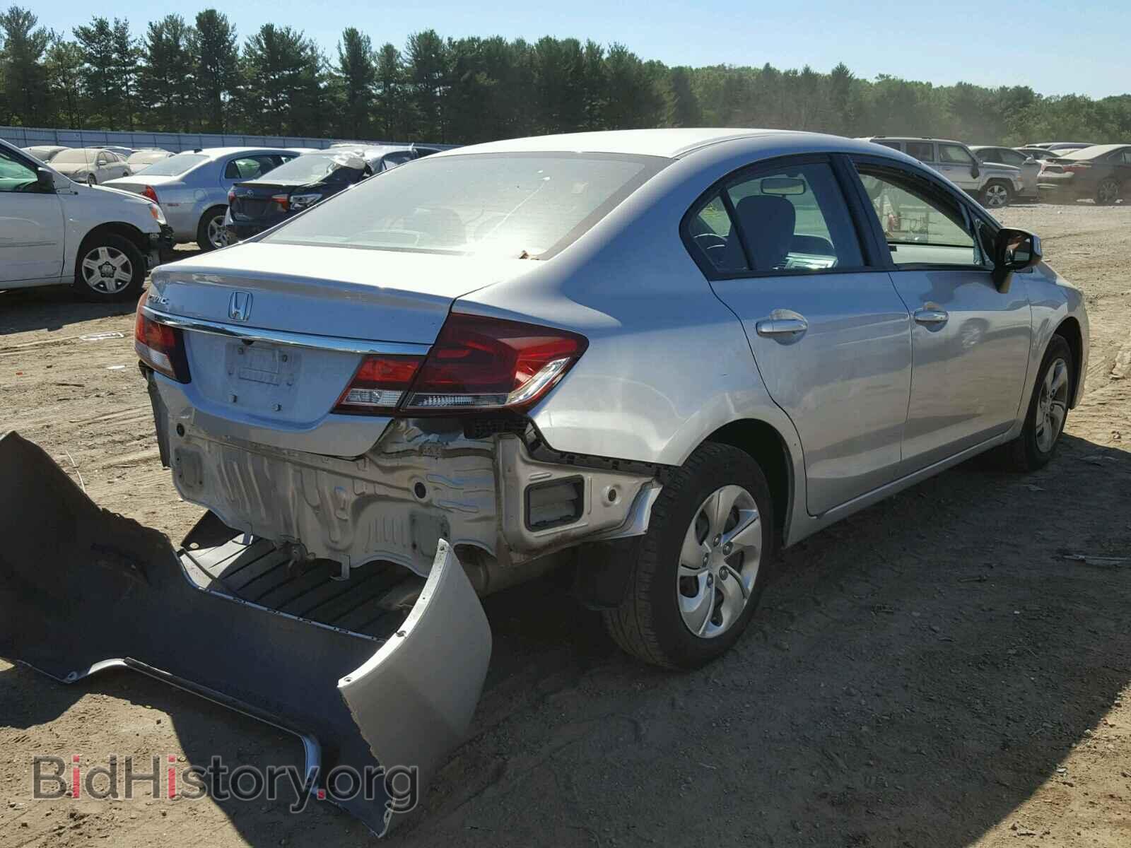 2013 HONDA CIVIC - VIN: 19XFB2F54DE259302 - Фото 4