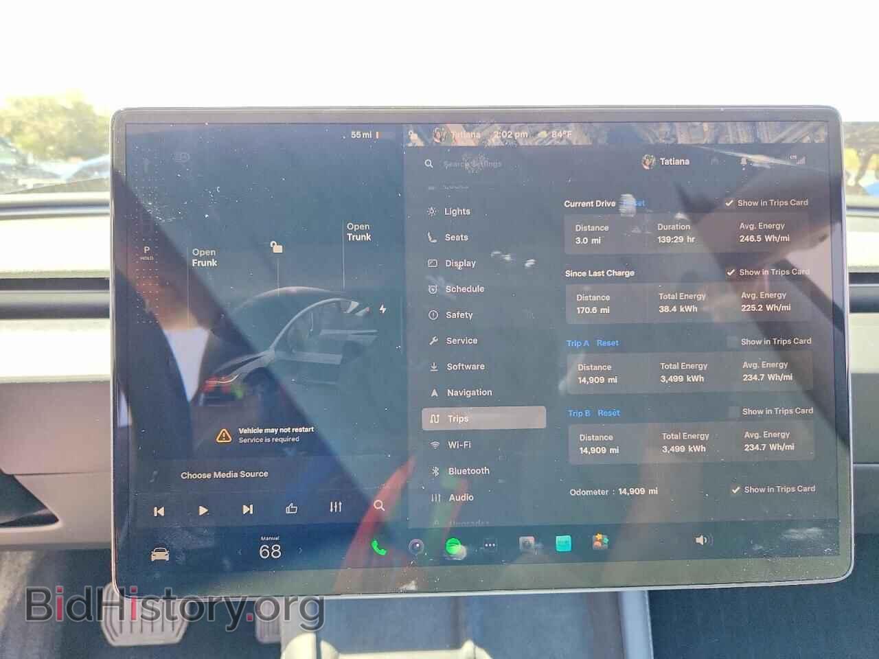 2025 TESLA MODEL 3 - VIN: 5YJ3E1EA8SF901207 - Photo 9
