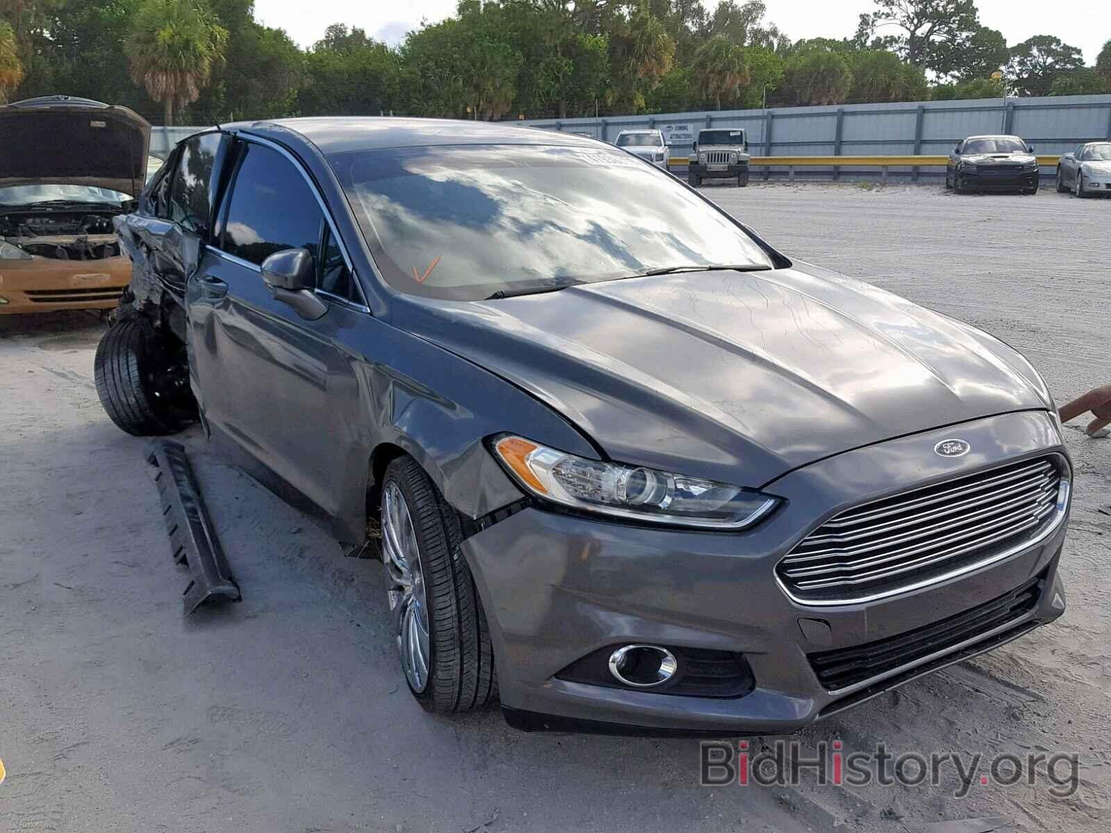 Photo 3FA6P0H95DR261953 - FORD FUSION SE 2013