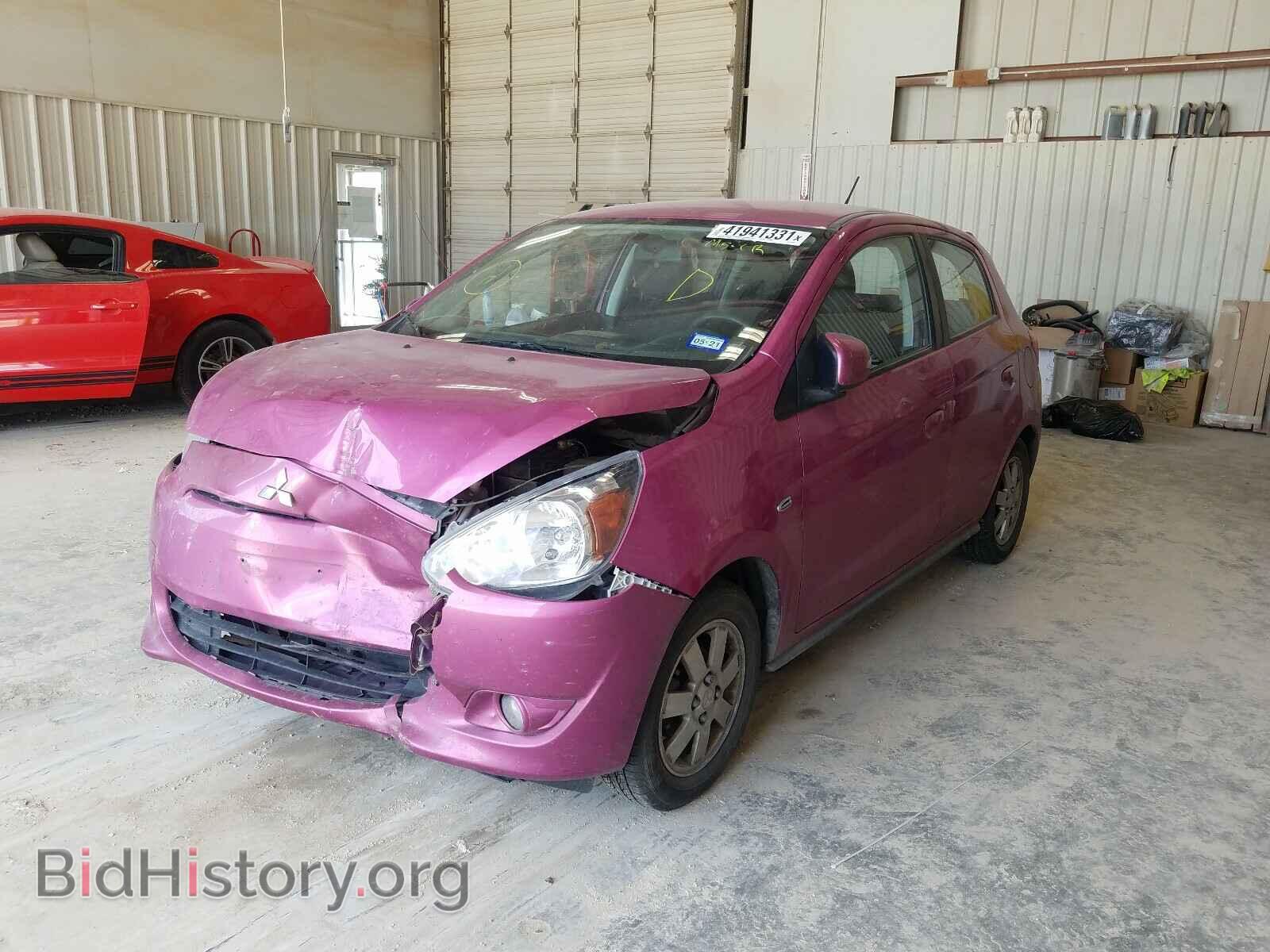 2015 MITSUBISHI MIRAGE - VIN: ML32A4HJ9FH010436 - Фото 2