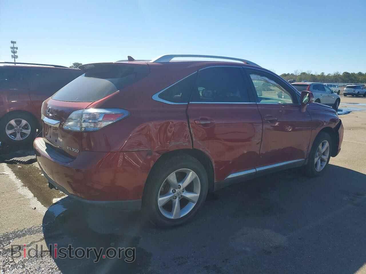 2011 LEXUS RX 350 - VIN: 2T2BK1BA8BC095541 - Фото 3