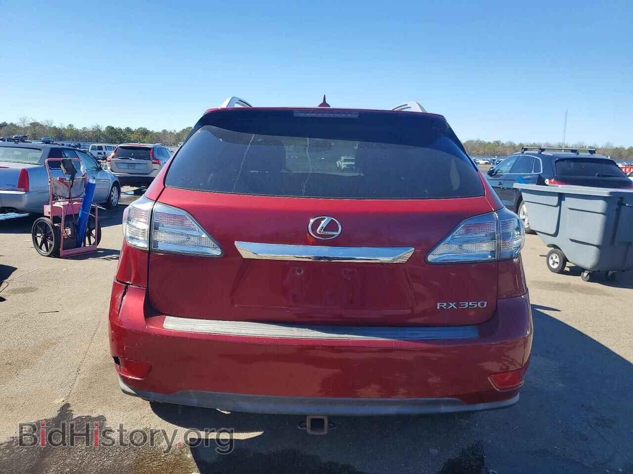 2011 LEXUS RX 350 - VIN: 2T2BK1BA8BC095541 - Фото 6