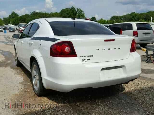 2011 DODGE AVENGER - VIN: 1B3BD2FB6BN584932 - Фото 3