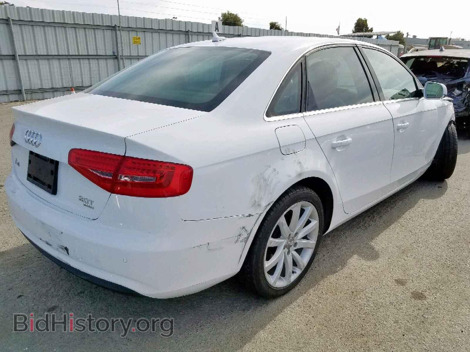 2013 AUDI A4 - VIN: WAUFFAFL8DA063280 - Photo 4