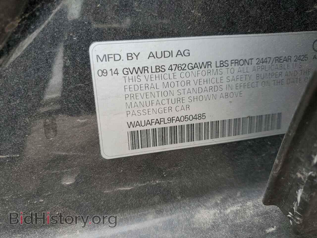 2015 AUDI A4 - VIN: WAUAFAFL9FA050485 - Фото 13
