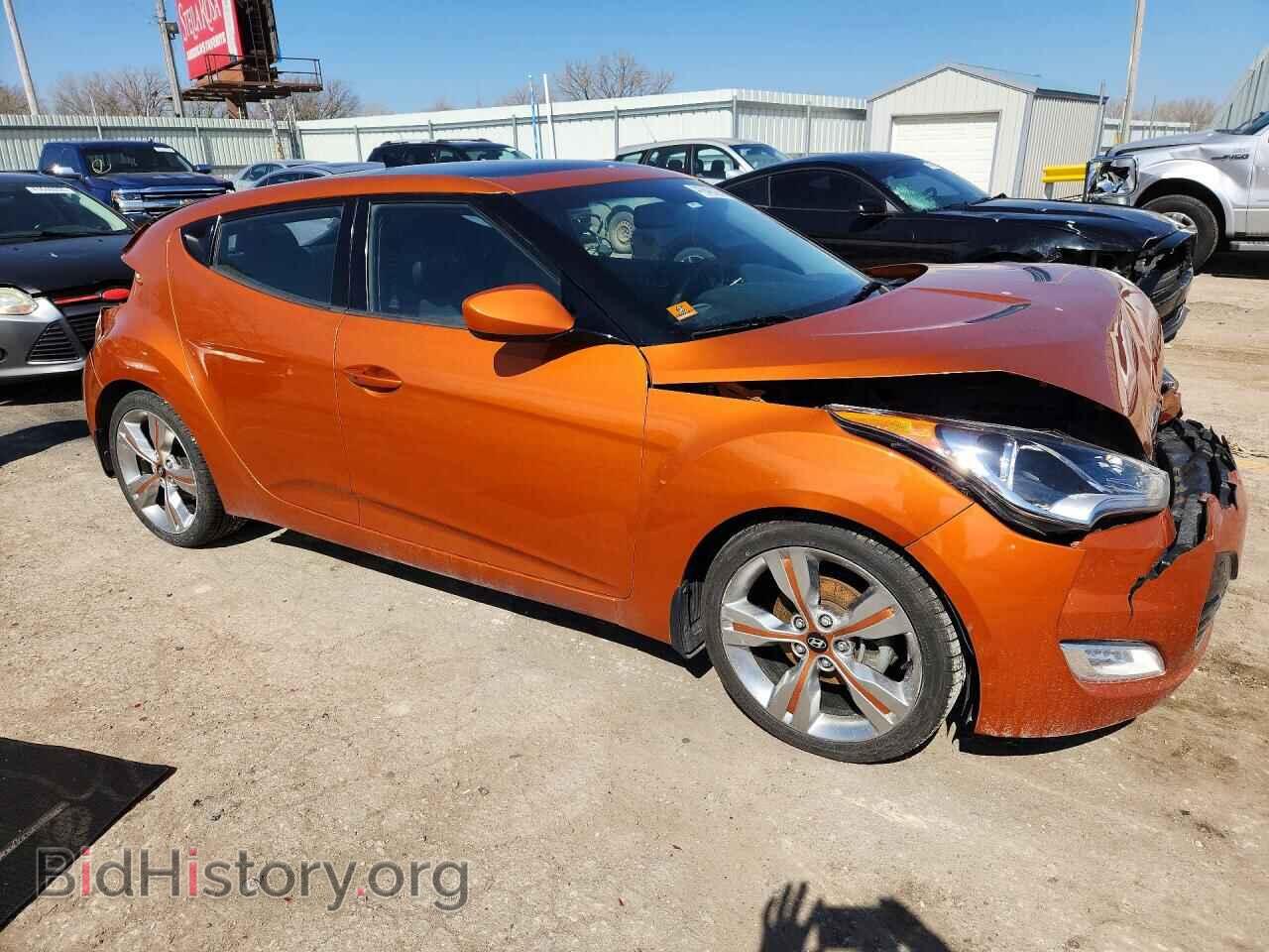 2013 HYUNDAI VELOSTER - VIN: KMHTC6AD1DU095543 - Фото 4