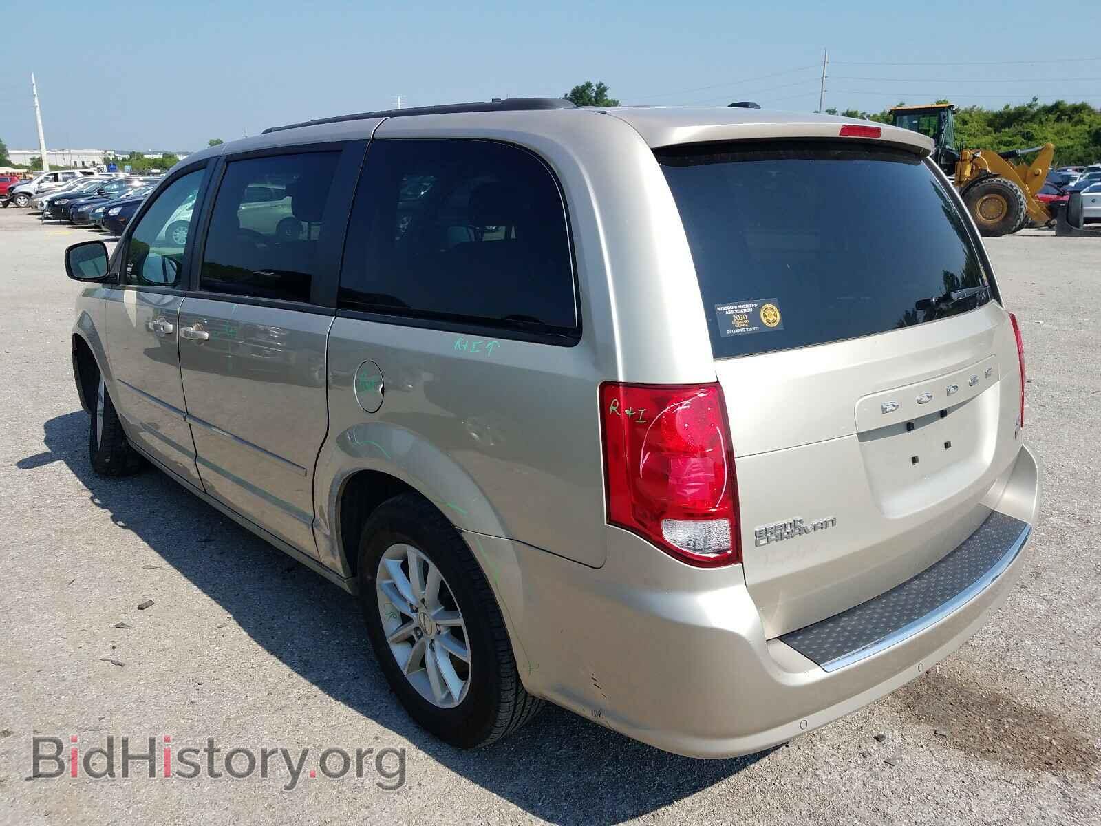 2014 DODGE CARAVAN - VIN: 2C4RDGCG6ER352610 - Фото 3