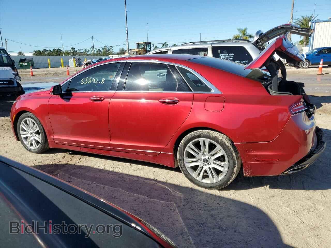 2014 LINCOLN MKZ - VIN: 3LN6L2LU2ER804301 - Фото 2