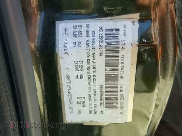 2004 CHRYSLER SEBRING - VIN: 1C3EL55R74N196789 - Фото 10