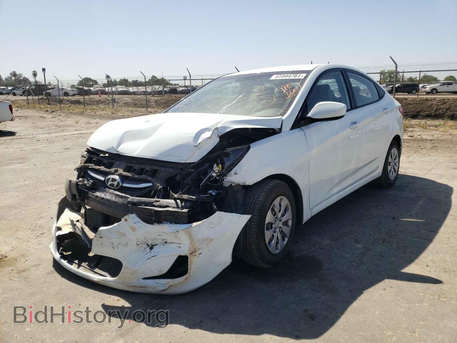 2016 HYUNDAI ACCENT - VIN: KMHCT4AE5GU964324 - Фото 2