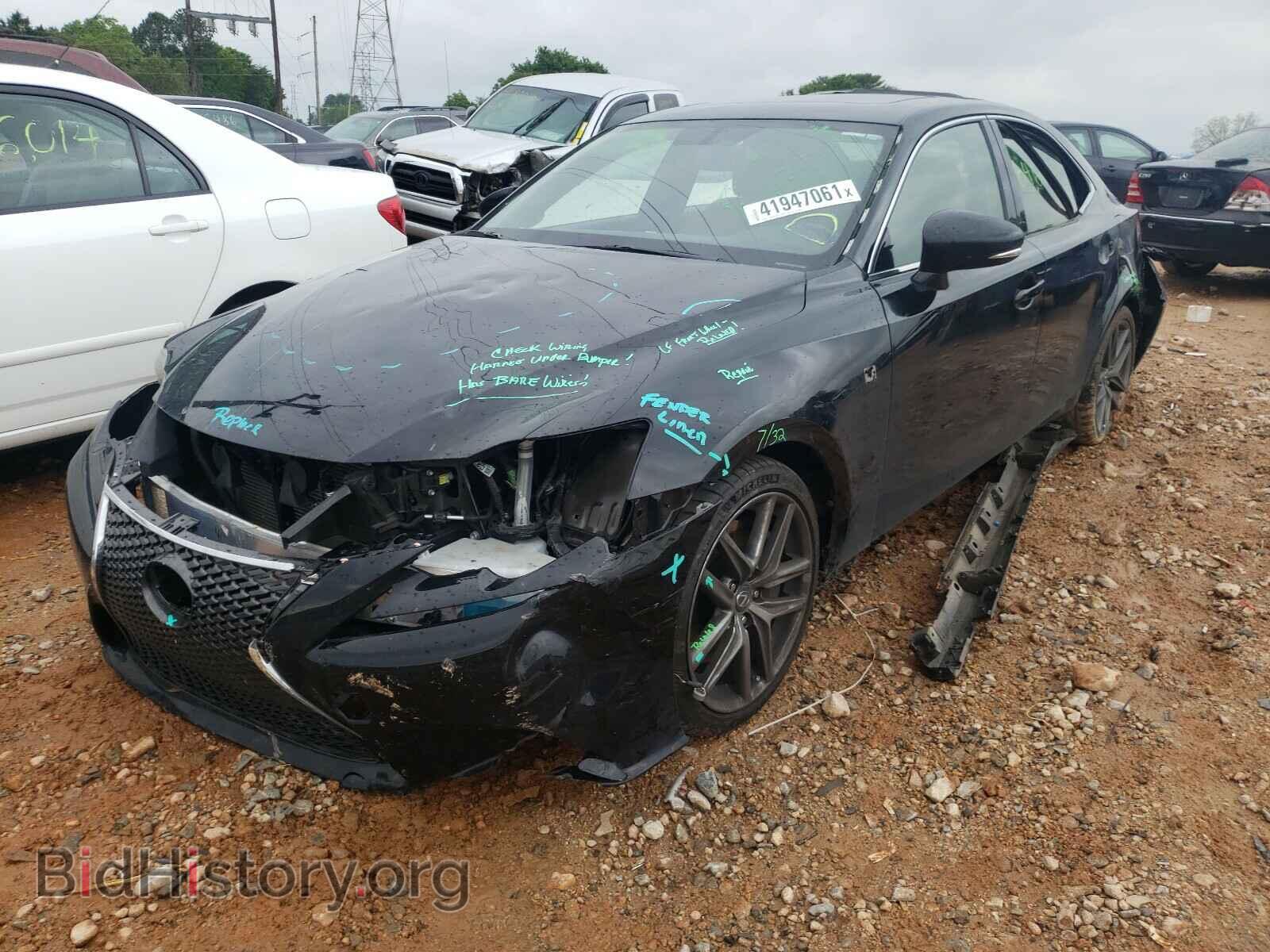 2016 LEXUS IS - VIN: JTHBA1D20G5008067 - Фото 2