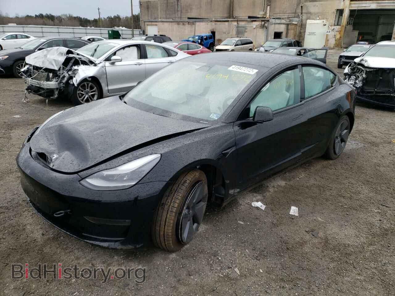 2021 TESLA MODEL 3 - VIN: 5YJ3E1EB2MF981227 - Фото 2