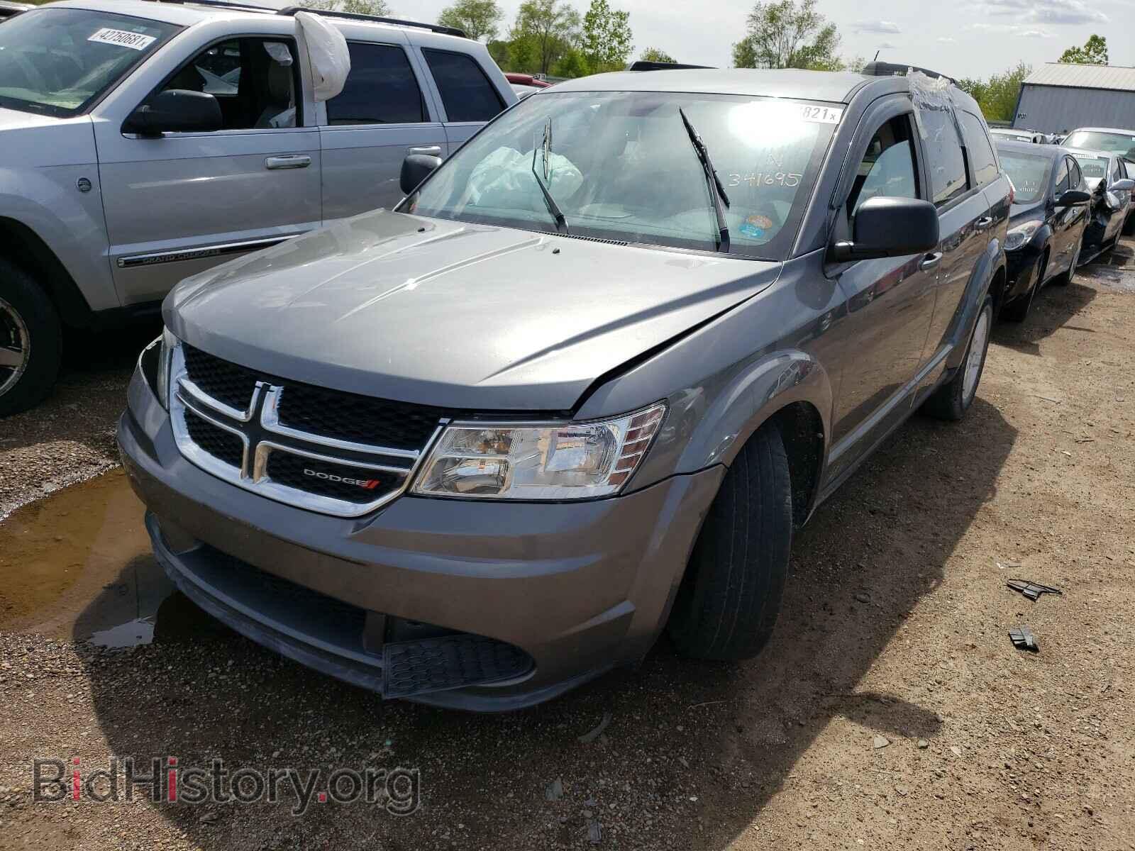 2012 DODGE JOURNEY - VIN: 3C4PDCAB5CT341695 - Фото 2