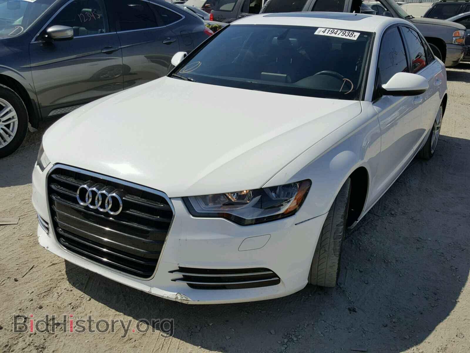 2012 AUDI A6 - VIN: WAUCFAFC6CN139637 - Фото 2