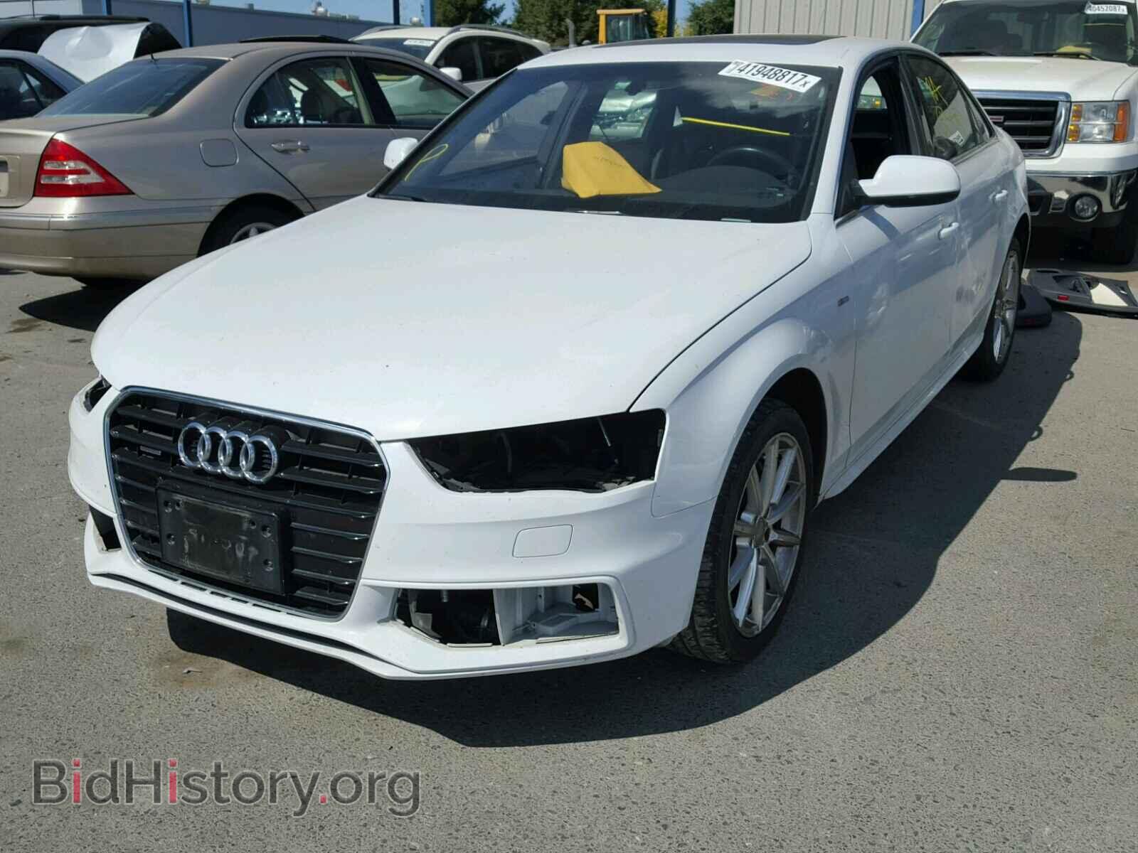 2014 AUDI A4 - VIN: WAUFFAFL4EA127722 - Фото 2