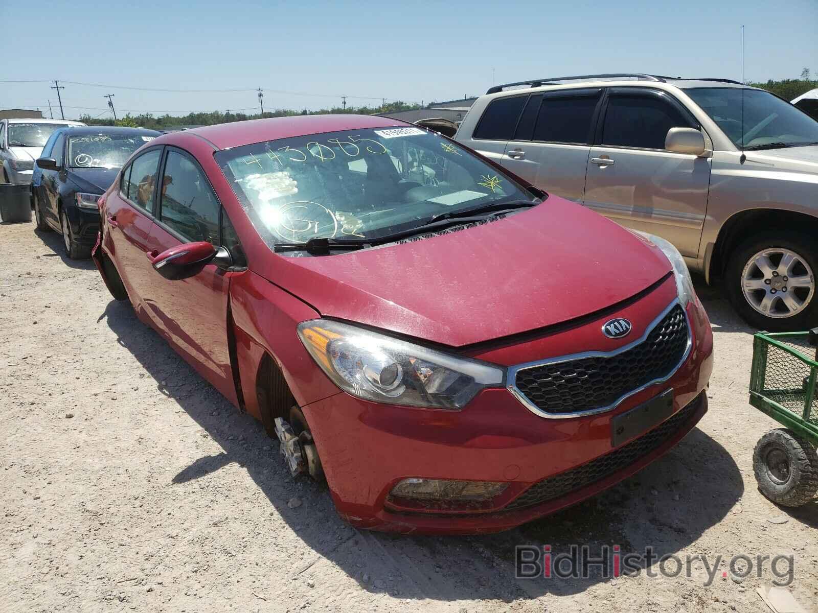 Photo KNAFX4A68G5443085 - KIA FORTE 2016