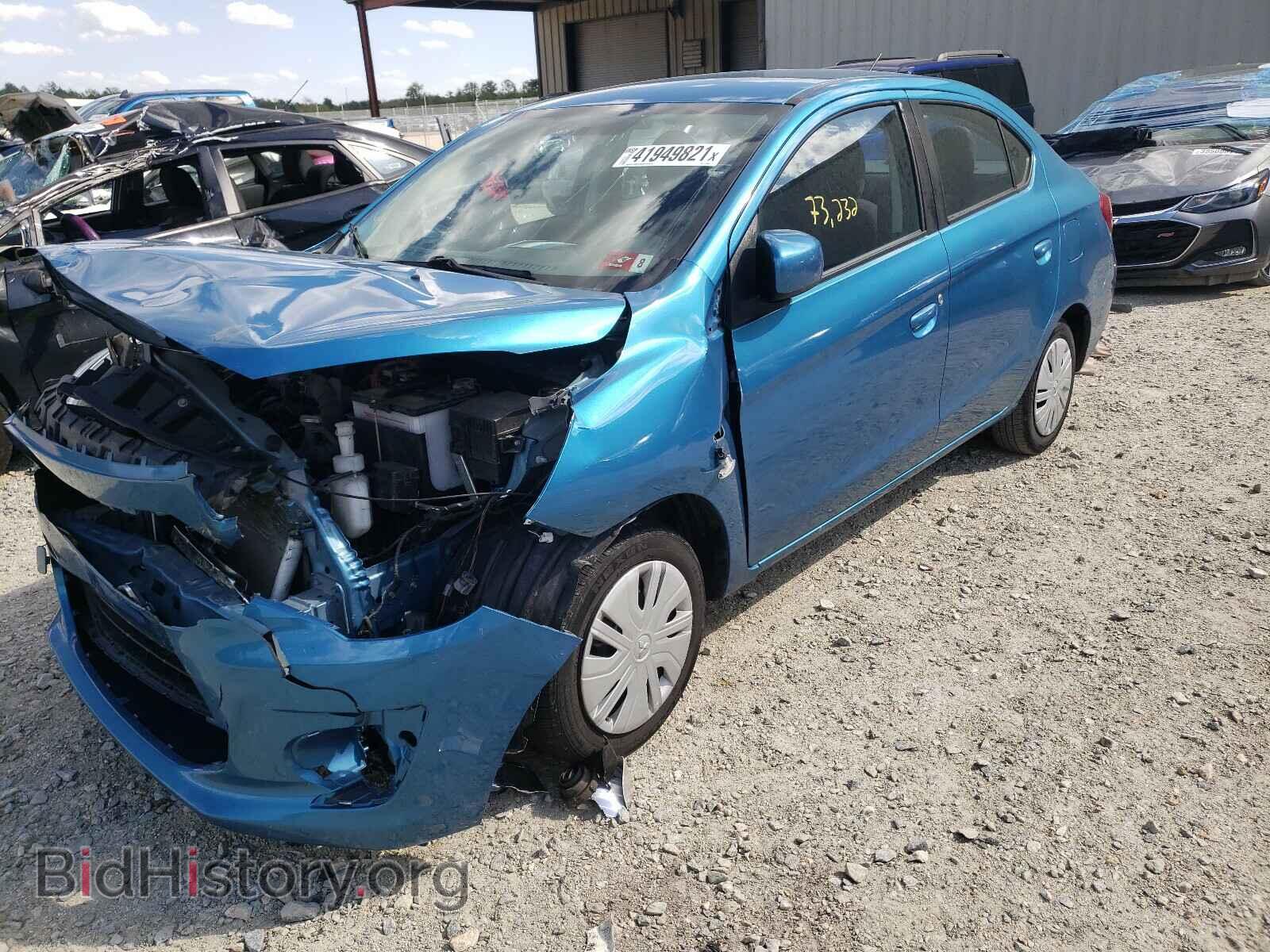 2017 MITSUBISHI MIRAGE - VIN: ML32F3FJ1HHF10904 - Фото 2