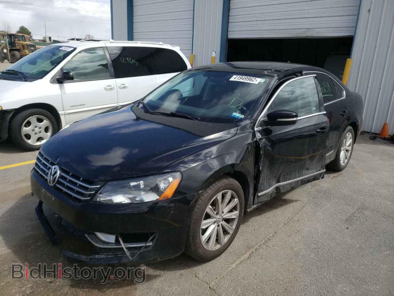 2013 VOLKSWAGEN PASSAT - VIN: 1VWCH7A3XDC059159 - Фото 2