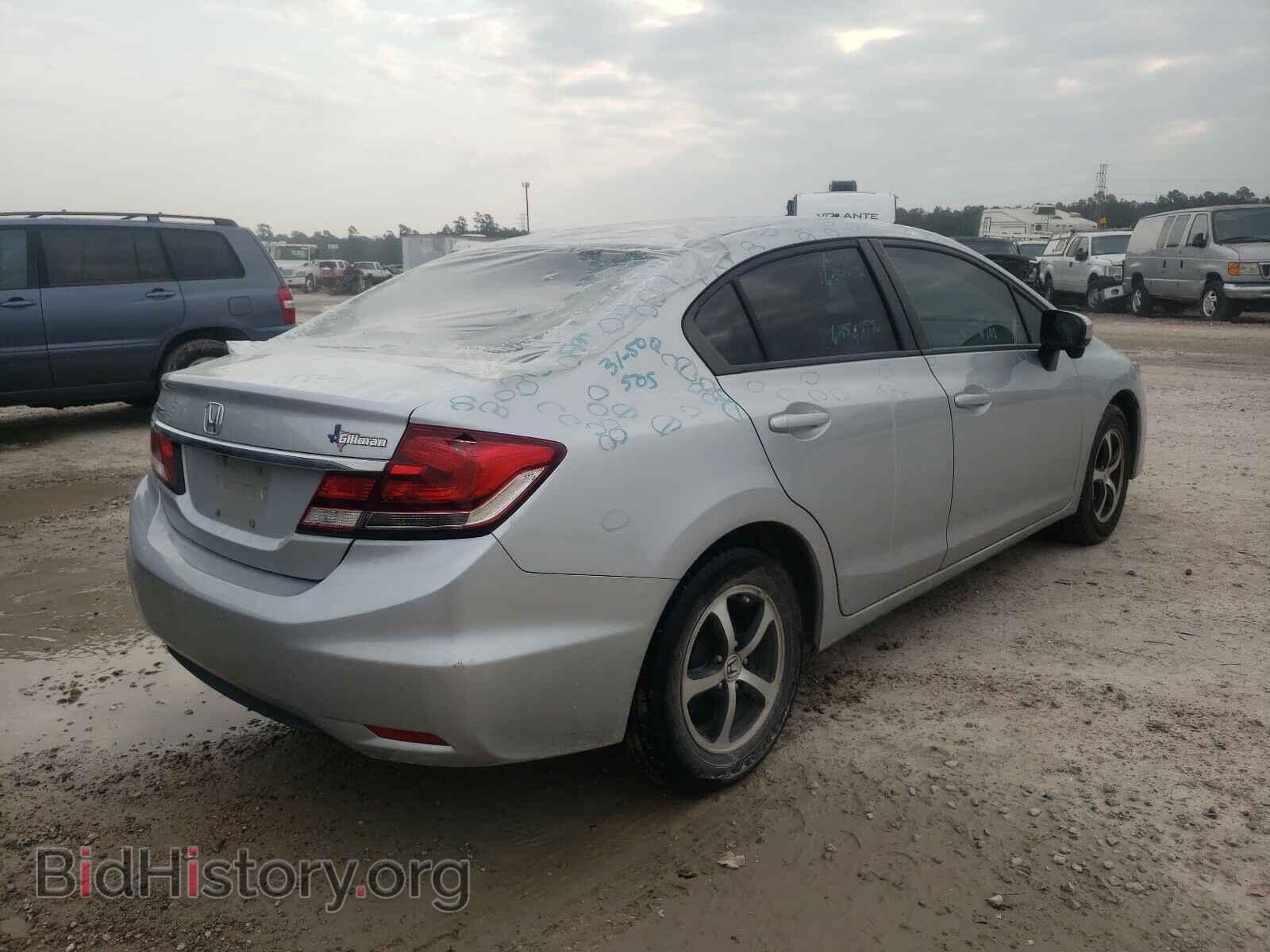 2015 HONDA CIVIC - VIN: 2HGFB2F75FH566780 - Фото 4