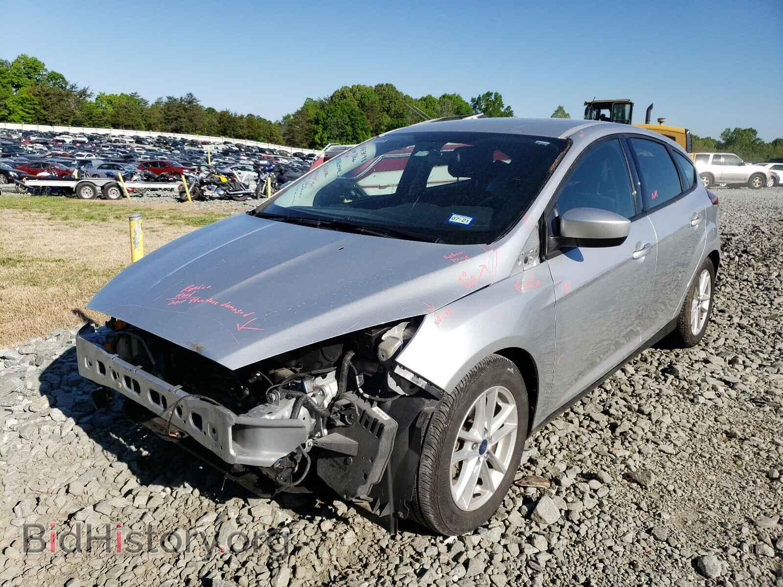 2018 FORD FOCUS - VIN: 1FADP3K21JL302724 - Фото 2