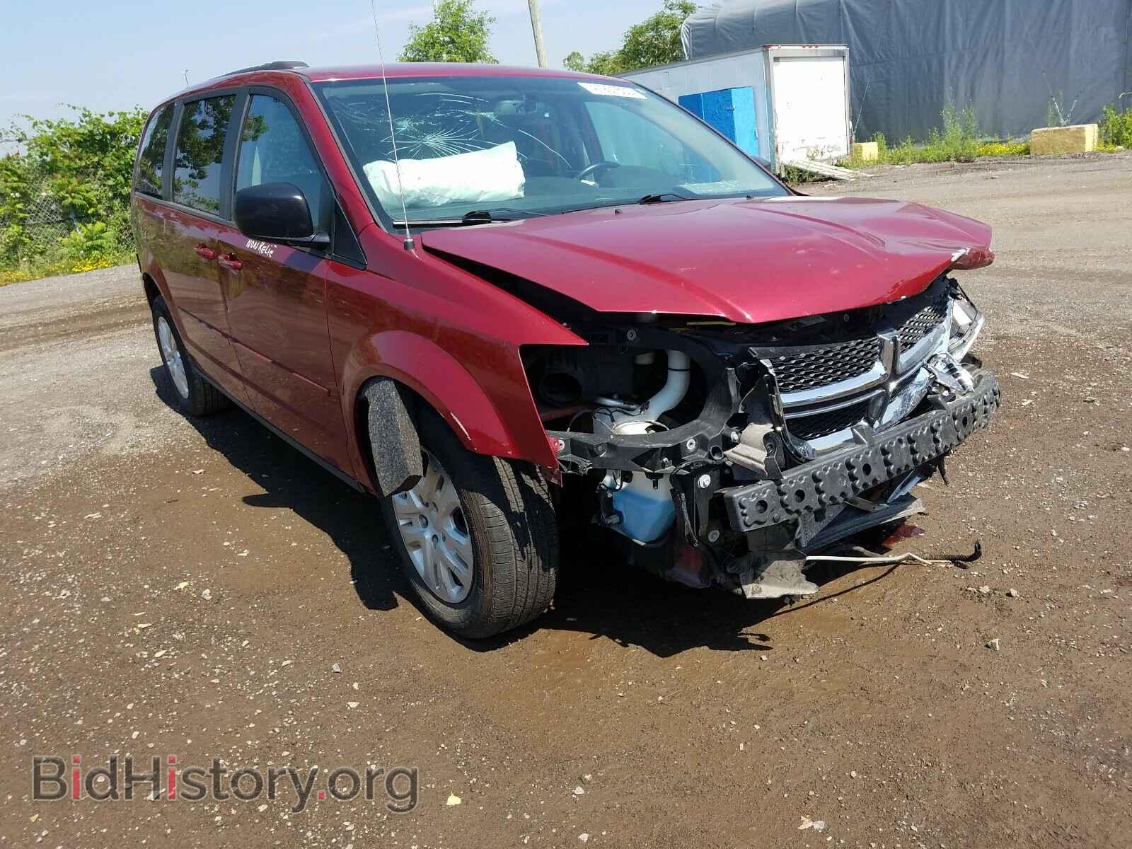 Фотография 2C4RDGBG1GR219497 - DODGE CARAVAN 2016
