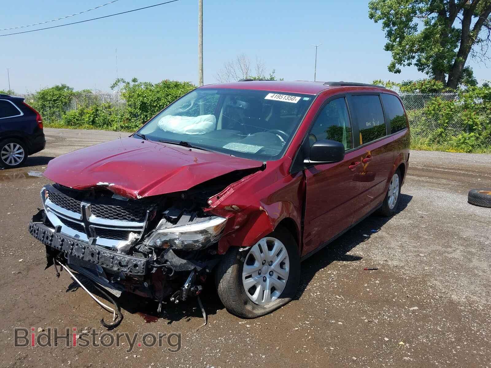 2016 DODGE CARAVAN - VIN: 2C4RDGBG1GR219497 - Фото 2