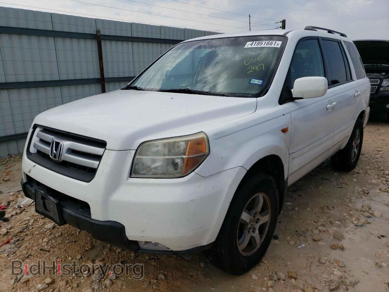 2006 HONDA PILOT - VIN: 5FNYF28436B040247 - Фото 2