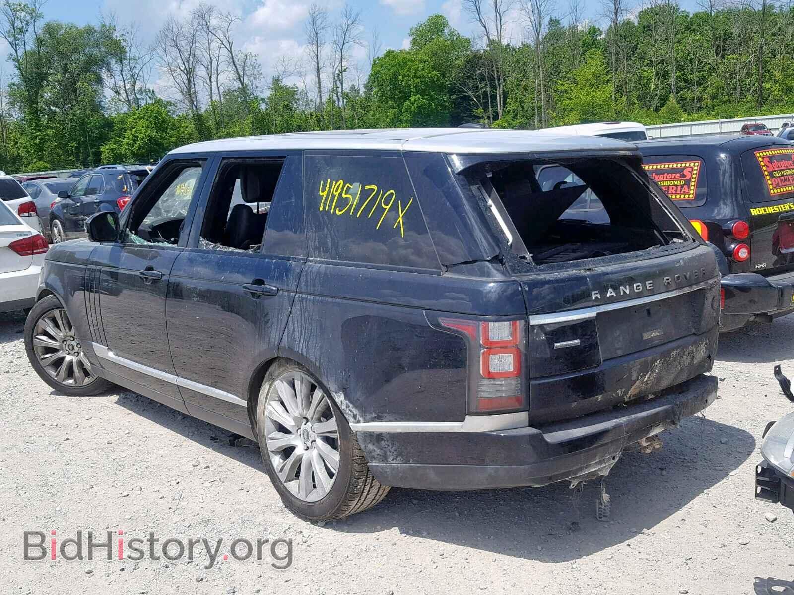 2013 LAND ROVER RANGE ROVE - VIN: SALGS2EF1DA120819 - Фото 3
