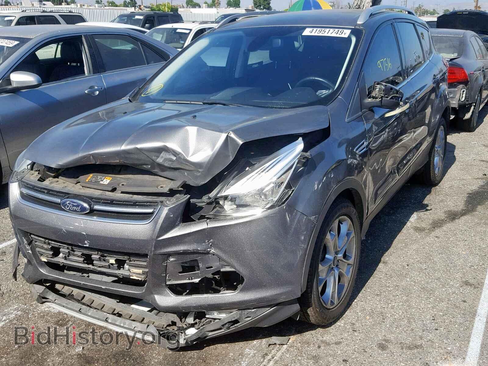 2014 FORD ESCAPE TIT - VIN: 1FMCU0JX8EUD01771 - Фото 2