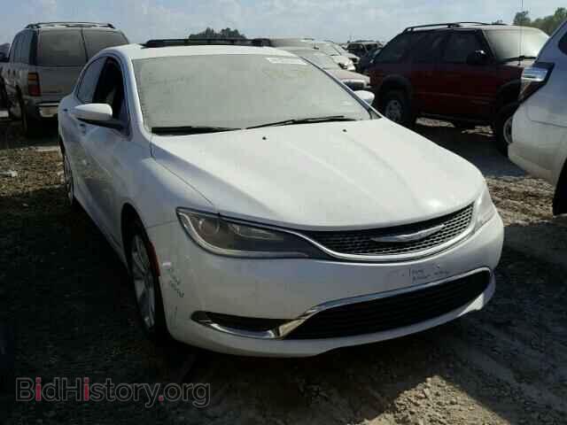 Фотография 1C3CCCAB2GN111737 - CHRYSLER 200 2016