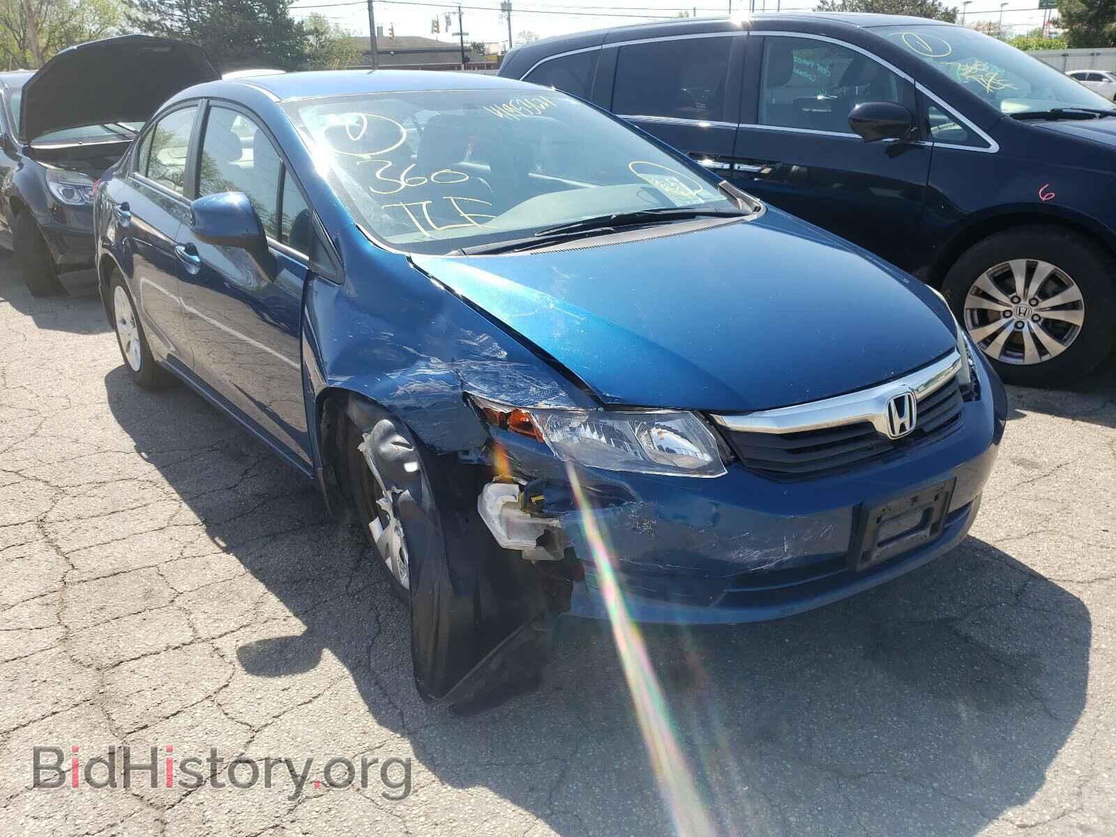 Фотография 19XFB2F51CE059783 - HONDA CIVIC 2012