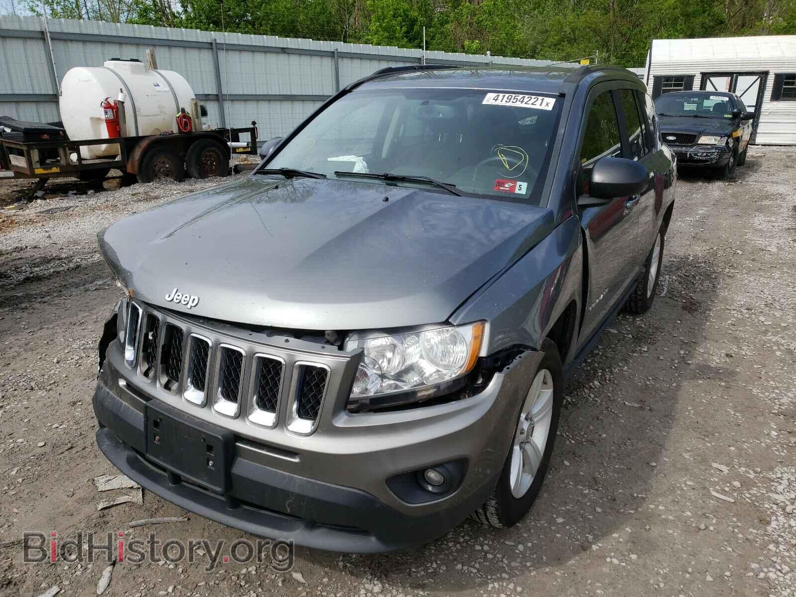 2012 JEEP COMPASS - VIN: 1C4NJDEB1CD659643 - Фото 2