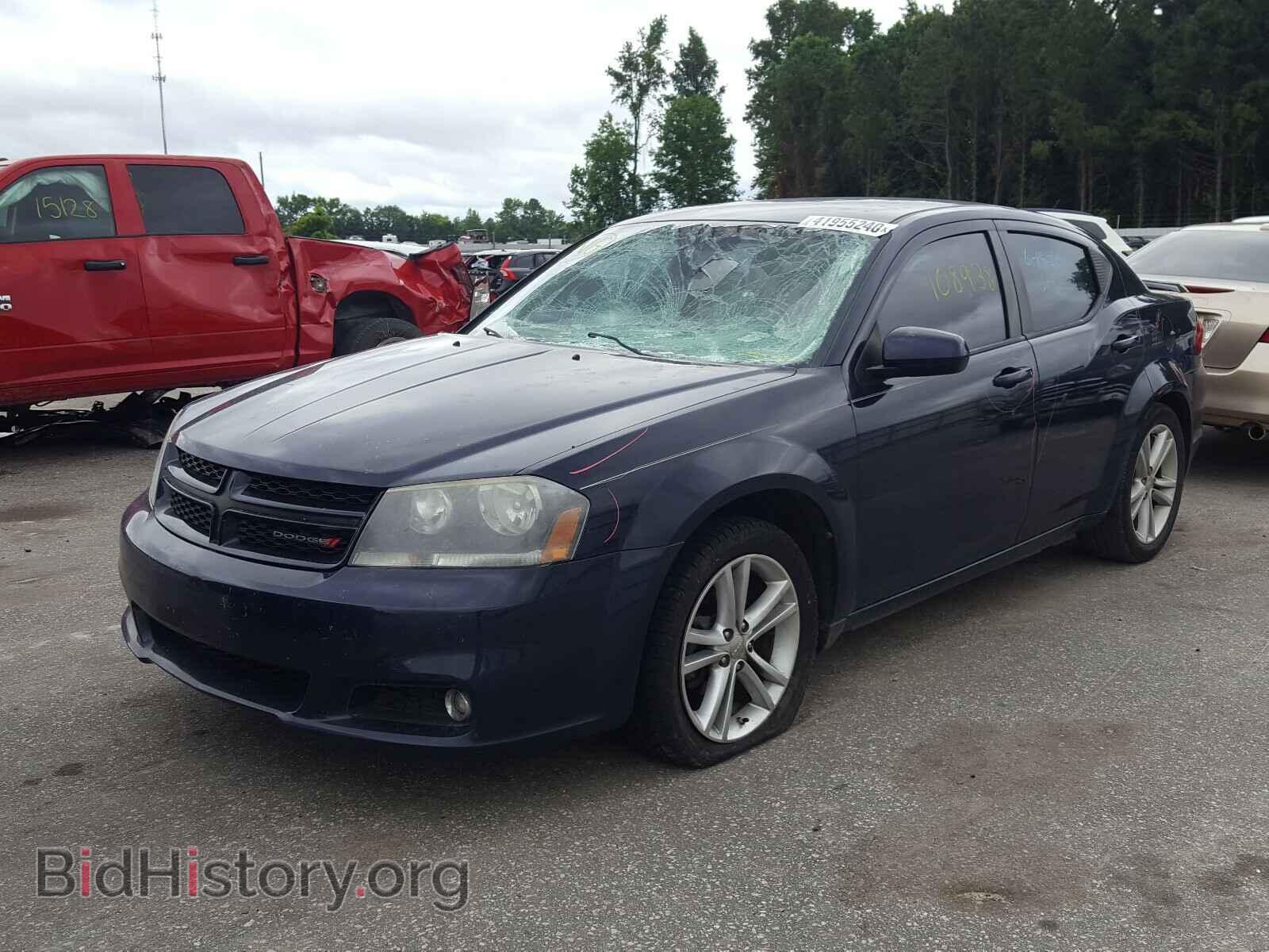2013 DODGE AVENGER - VIN: 1C3CDZCB8DN580985 - Фото 2