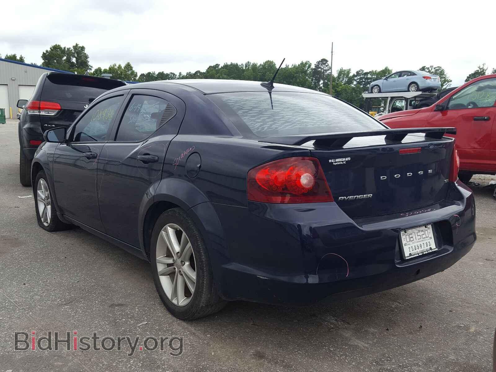 2013 DODGE AVENGER - VIN: 1C3CDZCB8DN580985 - Фото 3